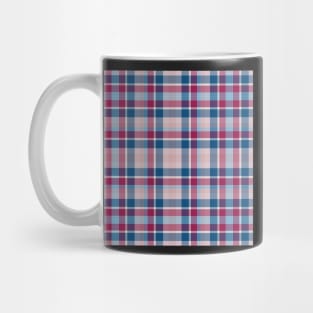 Plaid Blue-Pink Mug